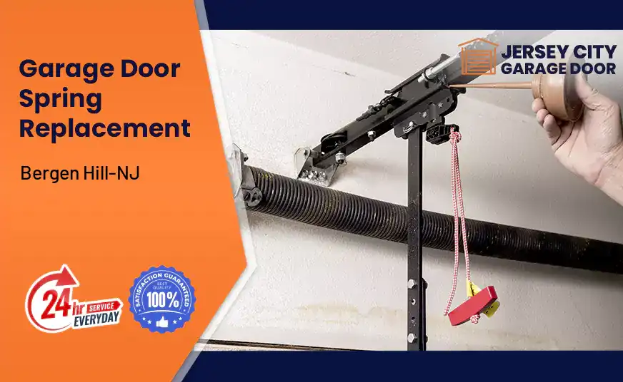 Garage Door Spring Replacement Bergen Hill-NJ 