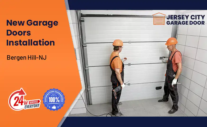 New Garage Doors Installation Bergen Hill-NJ 