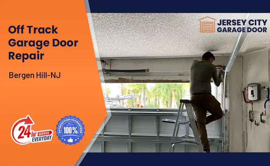 Off Track Garage Door Repair Bergen Hill-NJ 