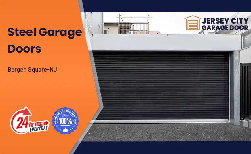 Steel Garage Doors Bergen Square-NJ 