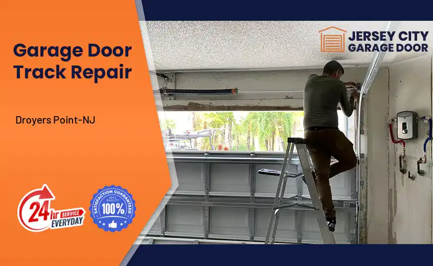 Garage Door Track Repair Droyers Point-NJ 