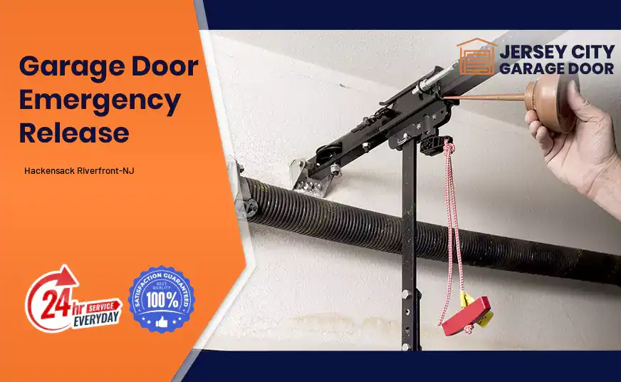 Garage Door Emergency Release Hackensack Riverfront-NJ 