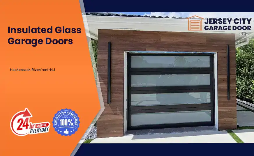 Insulated Glass Garage Doors Hackensack Riverfront-NJ 