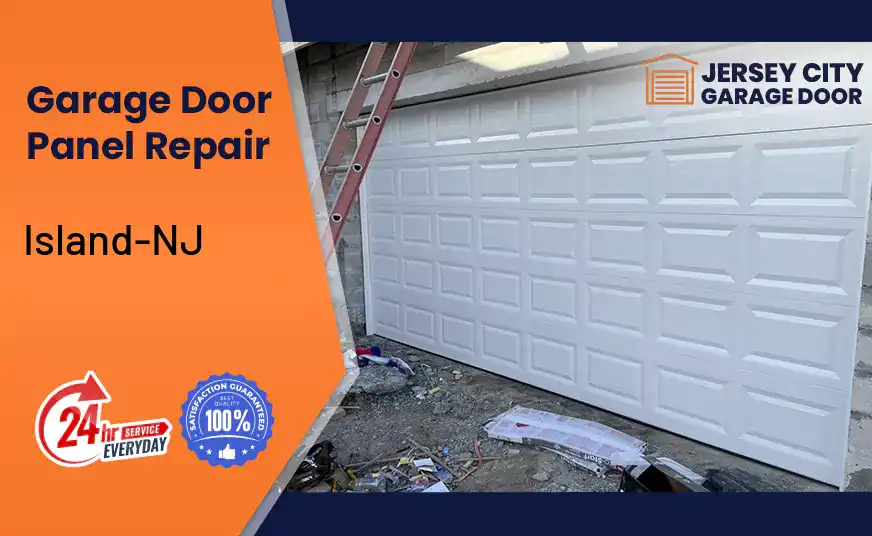 Garage Door Panel Repair Island-NJ 