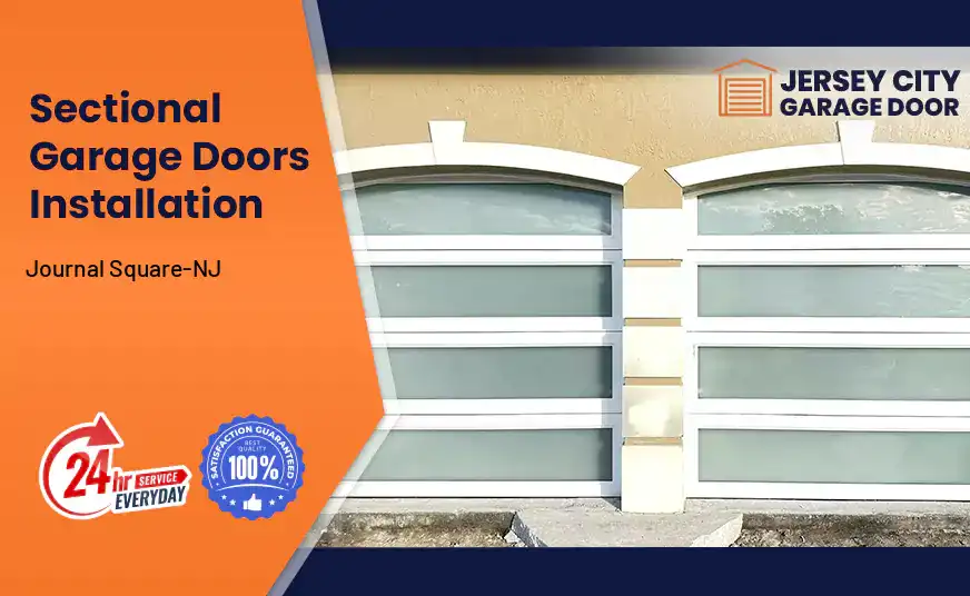 Sectional Garage Doors Installation Journal Square-NJ 