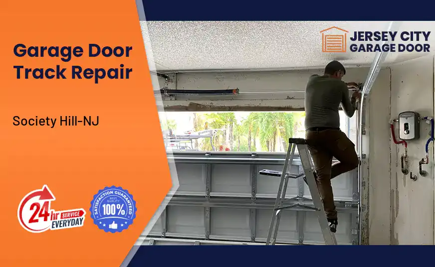 Garage Door Track Repair Society Hill-NJ 