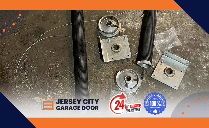 Garage Door Opener Reinforcement Bracket Installation in Transfer Station, NJ