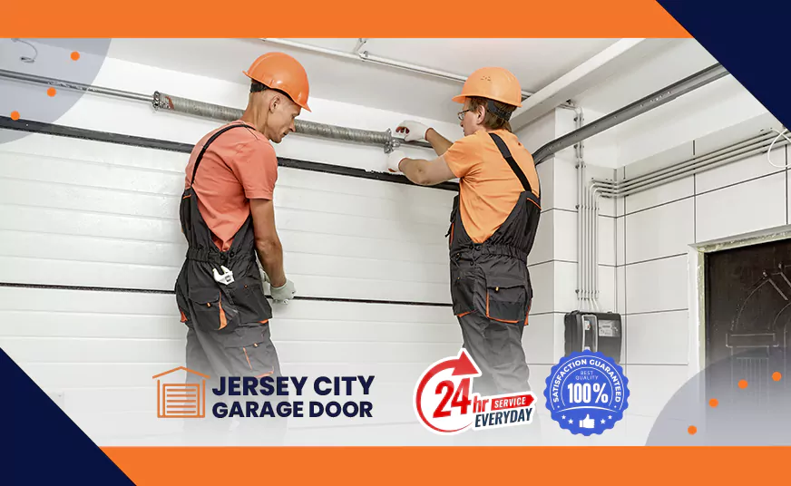 Garage Door Cable Spring Repair in Van Vorst Park, NJ