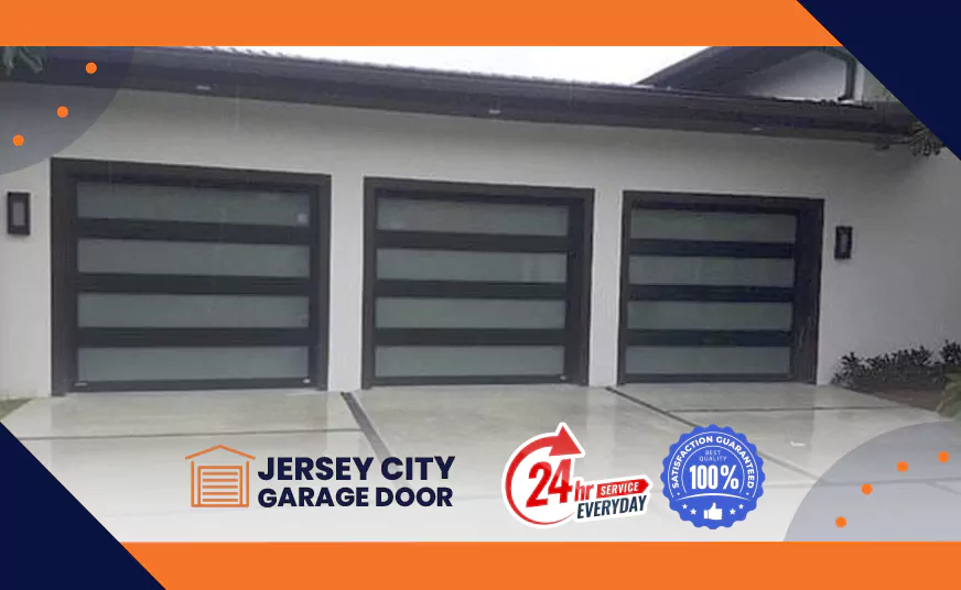 Replace Garage Doors with Side Glass Panels in Van Vorst Park, NJ