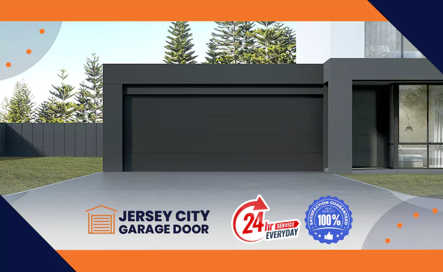 Modern Black Garage Doors Maintenance in Grove St, NJ