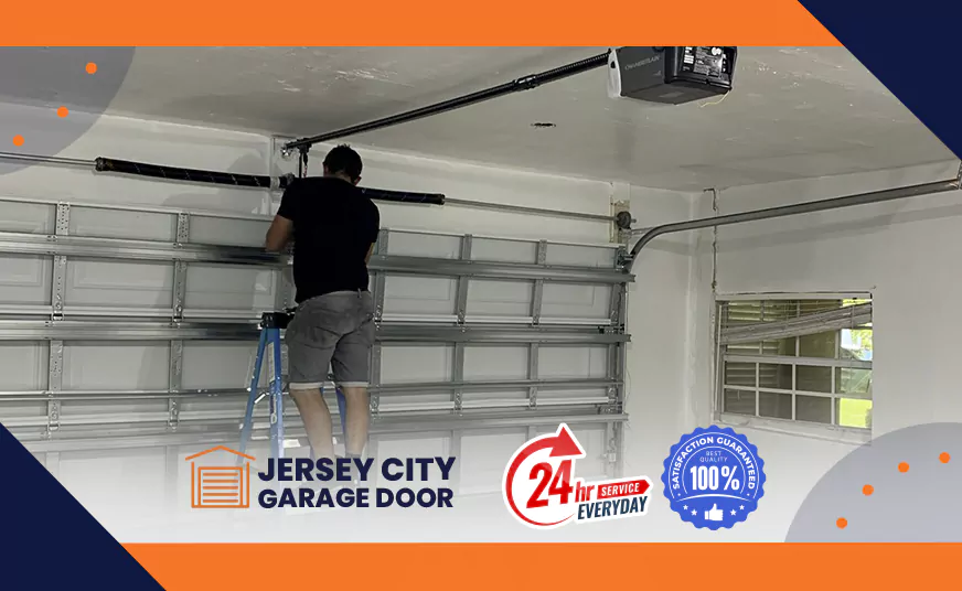 Overhead Garage Door Spring Replacement in Journal Square, NJ