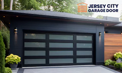 Aluminum Glass Garage Door in Jersey City, NJ